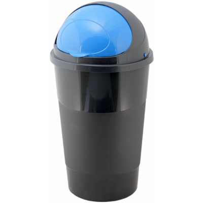 Kosz na śmieci do segregacji odpadów 50 litrowy - niebieski